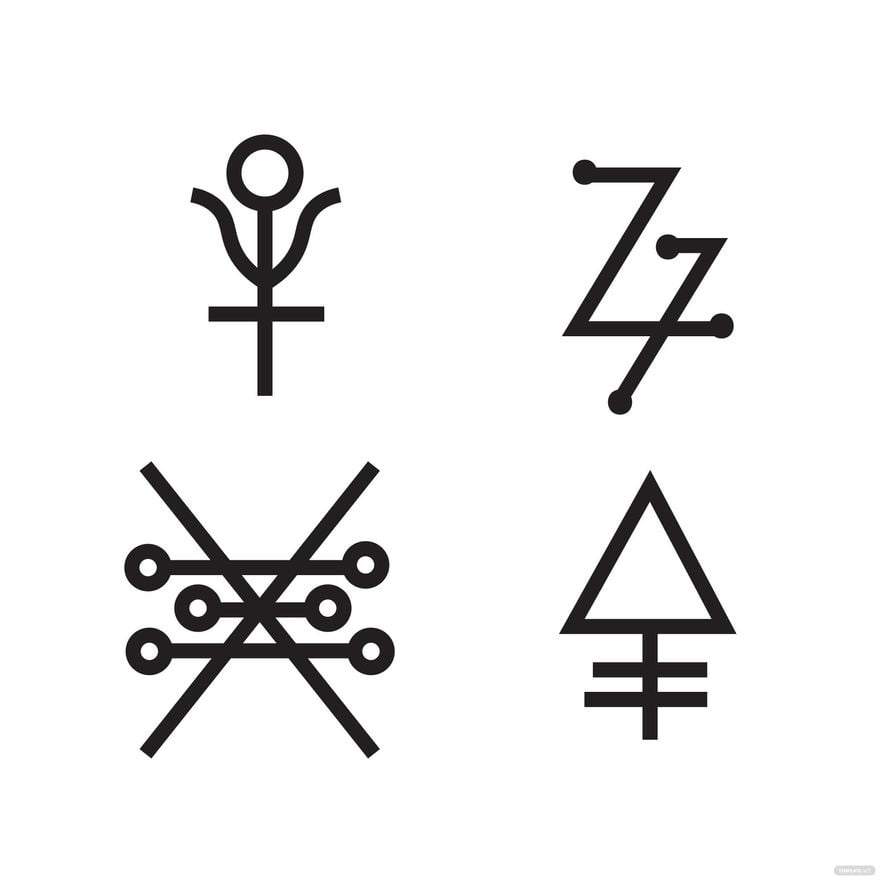 Free Alchemy Art Symbol clipart in Illustrator, EPS, SVG, JPG, PNG