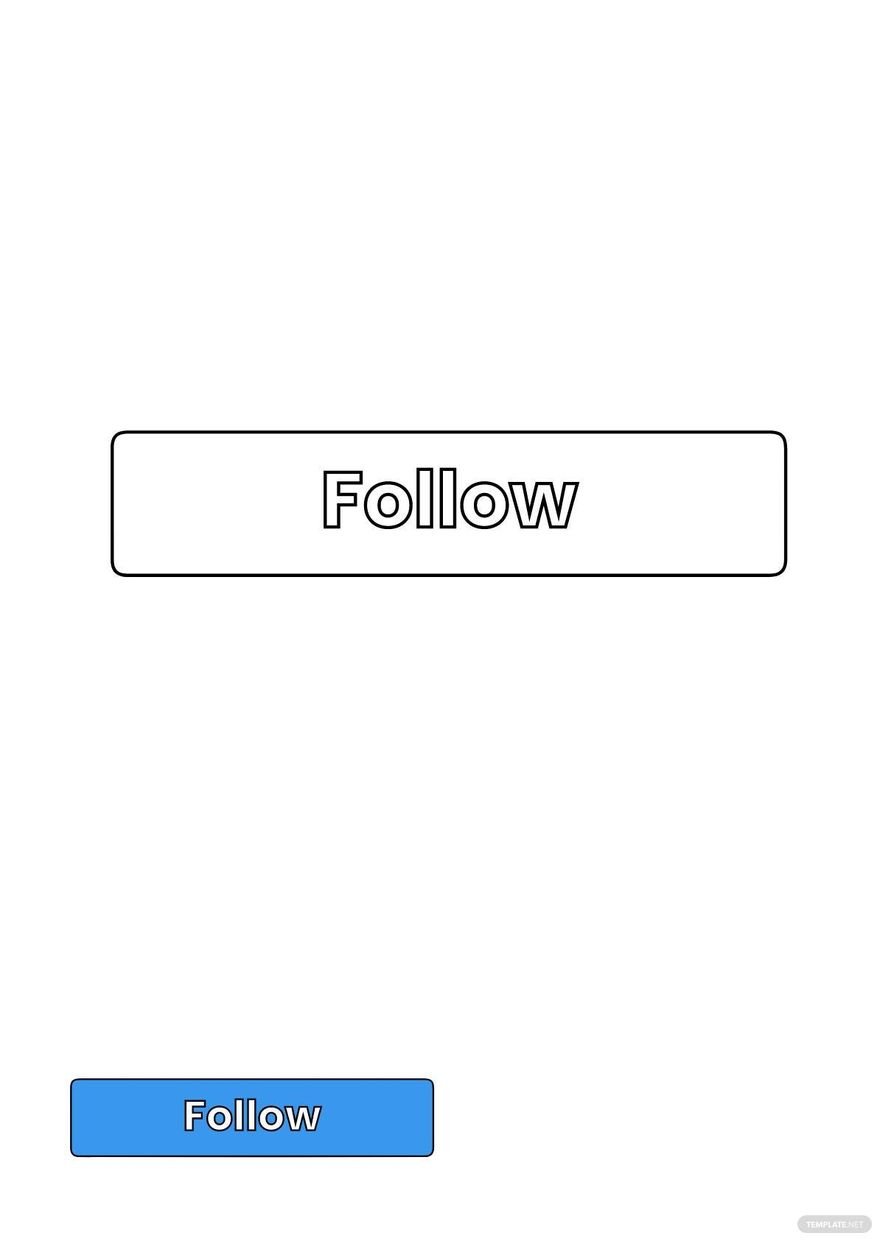 Instagram Follow Coloring Page