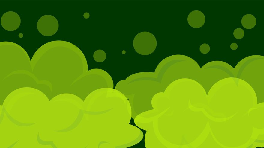 Free Green Cloud Background in Illustrator, EPS, SVG, JPG, PNG