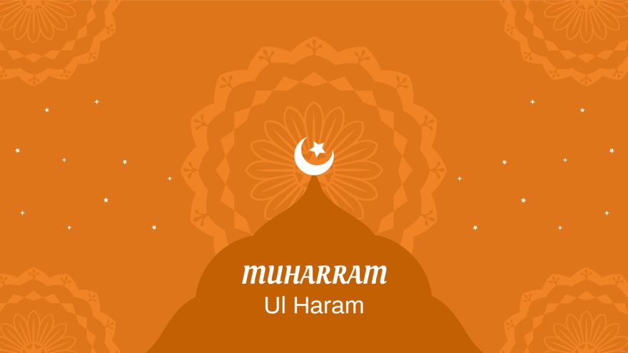 Muharram Ul Haram Wallpaper in Illustrator, EPS, SVG, JPG, PNG