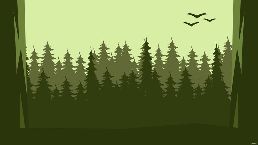 Free Forest Zoom Background - EPS, Illustrator, JPG, PNG, SVG 