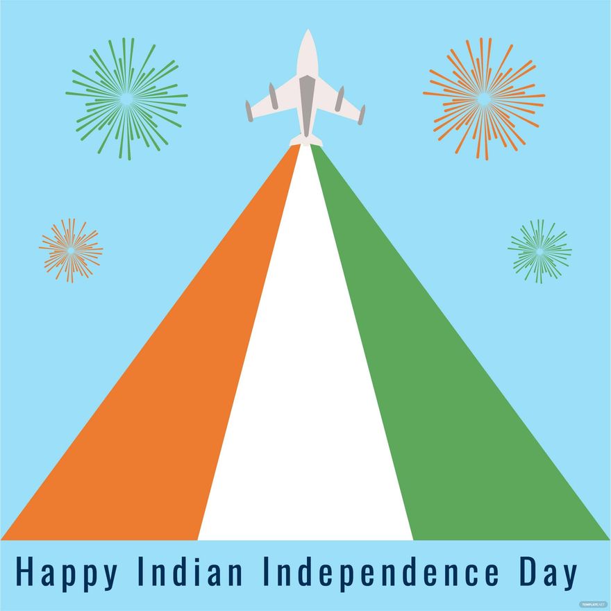 Free Happy Independence Day Greetings Clipart in Illustrator, EPS, SVG, JPG, PNG