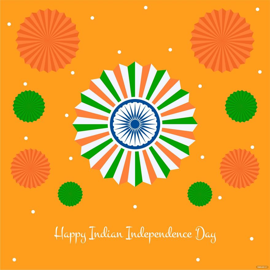 India Independence Day Wishes Clipart