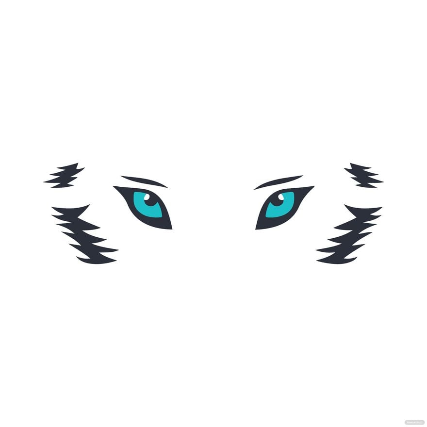 Free Wolf Eyes clipart - Download in Illustrator, EPS, SVG, JPG