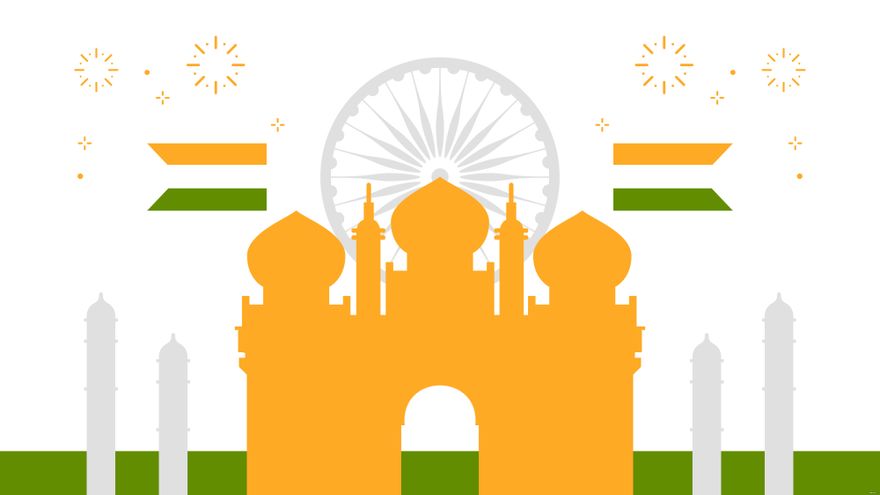Free Transparent India Independence Day Background