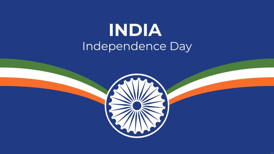 India Independence Day Banner Background