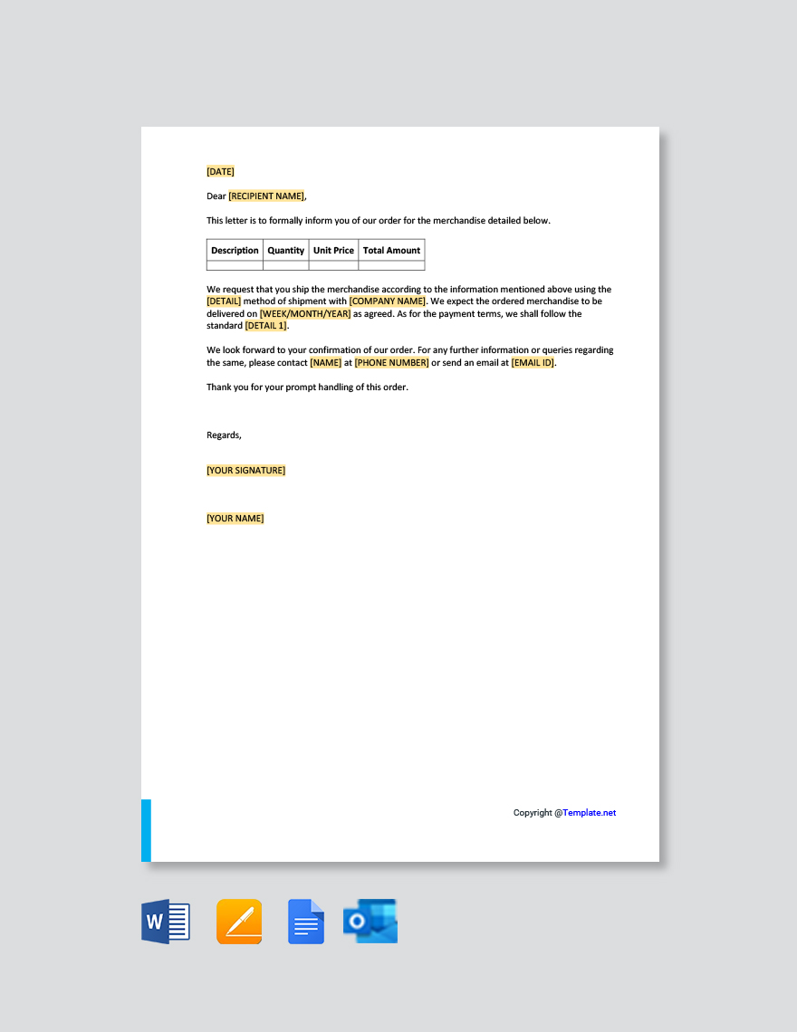 Free Letter of Request for Approval to Purchase Template - Google Docs ...