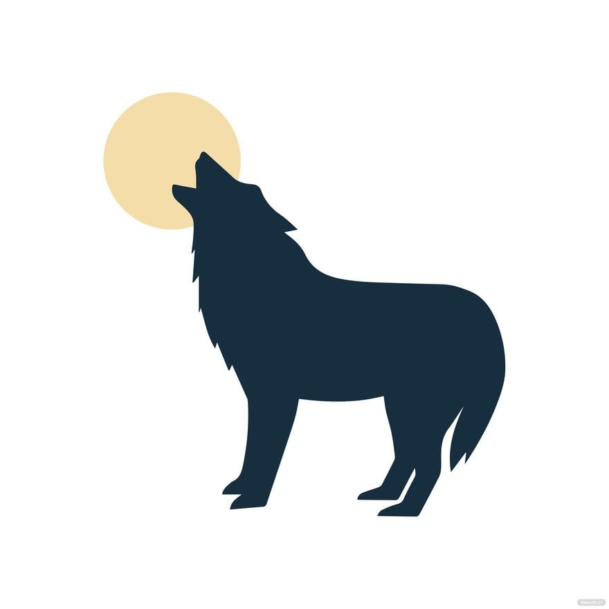 Free Lone Wolf clipart in Illustrator, EPS, SVG, JPG, PNG