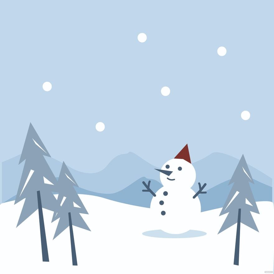 Animated Winter Background - After Effects, EPS, GIF, Illustrator, JPG,  PNG, SVG 