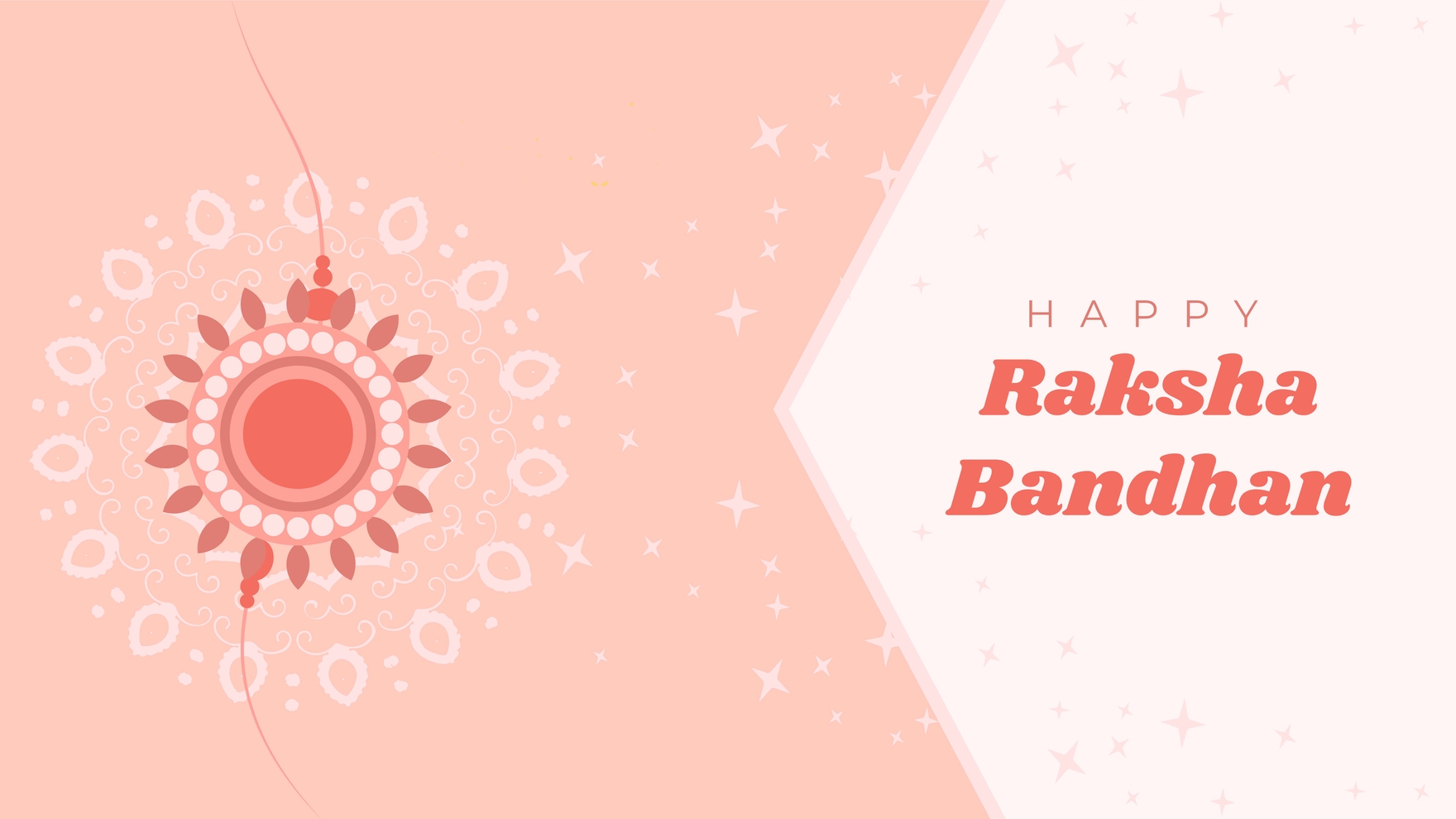 Pink Raksha Bandhan Background
