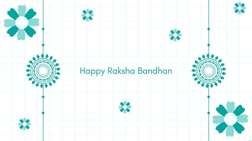 Free Modern Raksha Bandhan Background