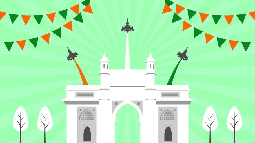 Free Creative India Independence Day Background