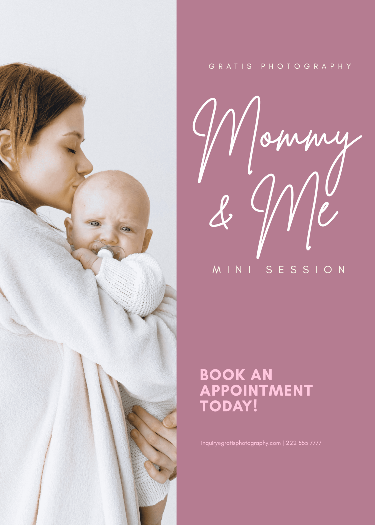 Mommy And Me Mini Session Template in Word, PDF, Illustrator, PSD