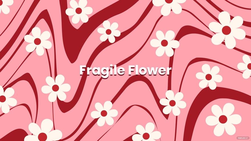 Flower Marble Wallpaper