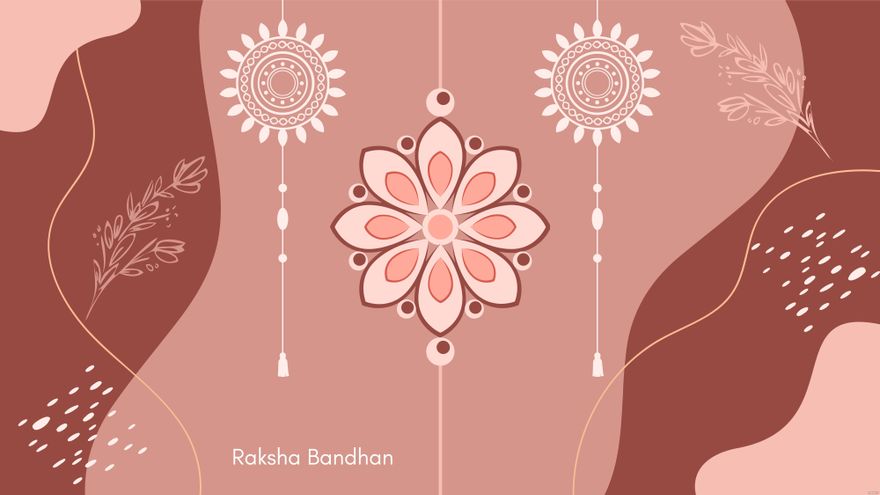 Free Creative Raksha Bandhan Background