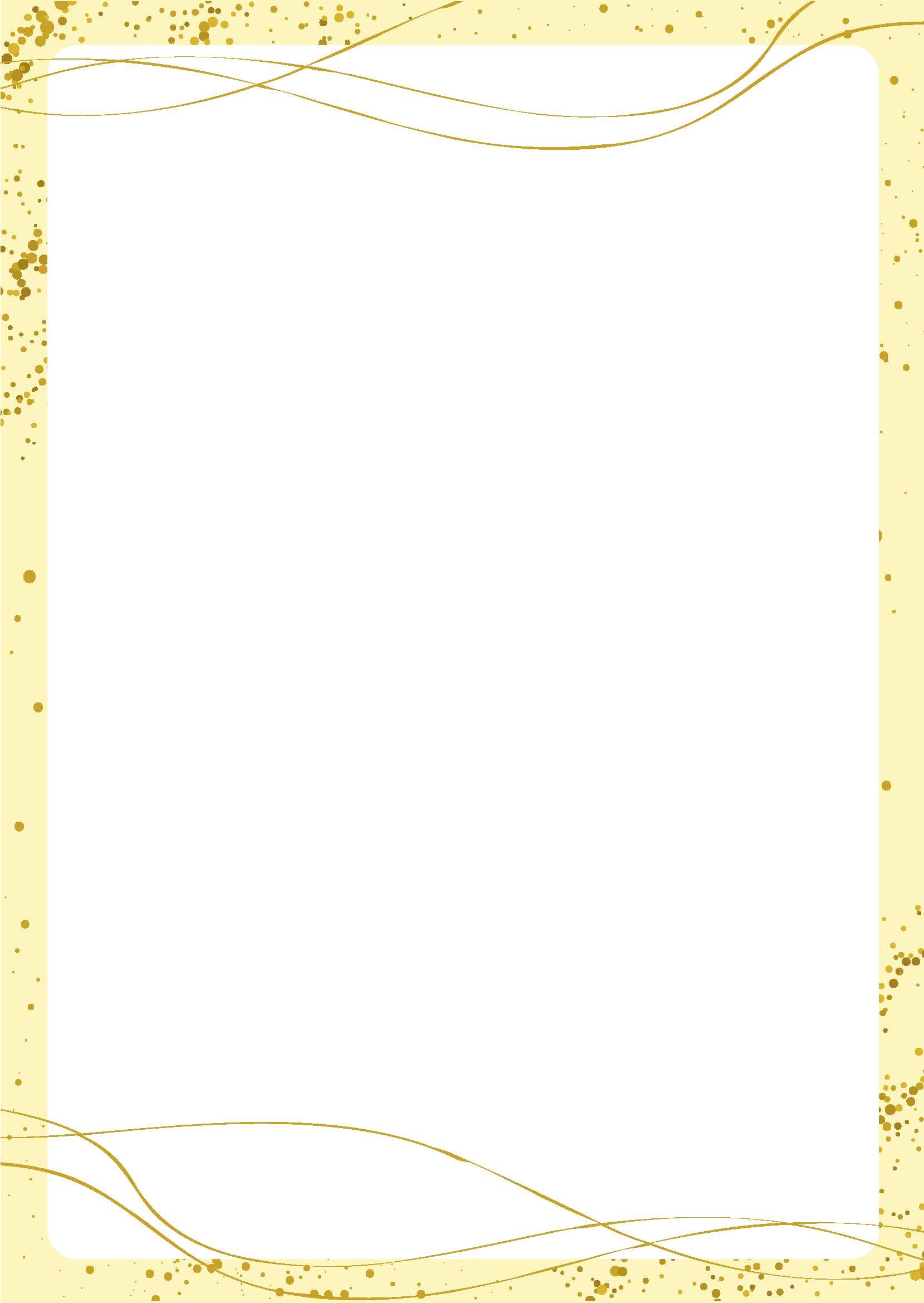 Gold Page Border