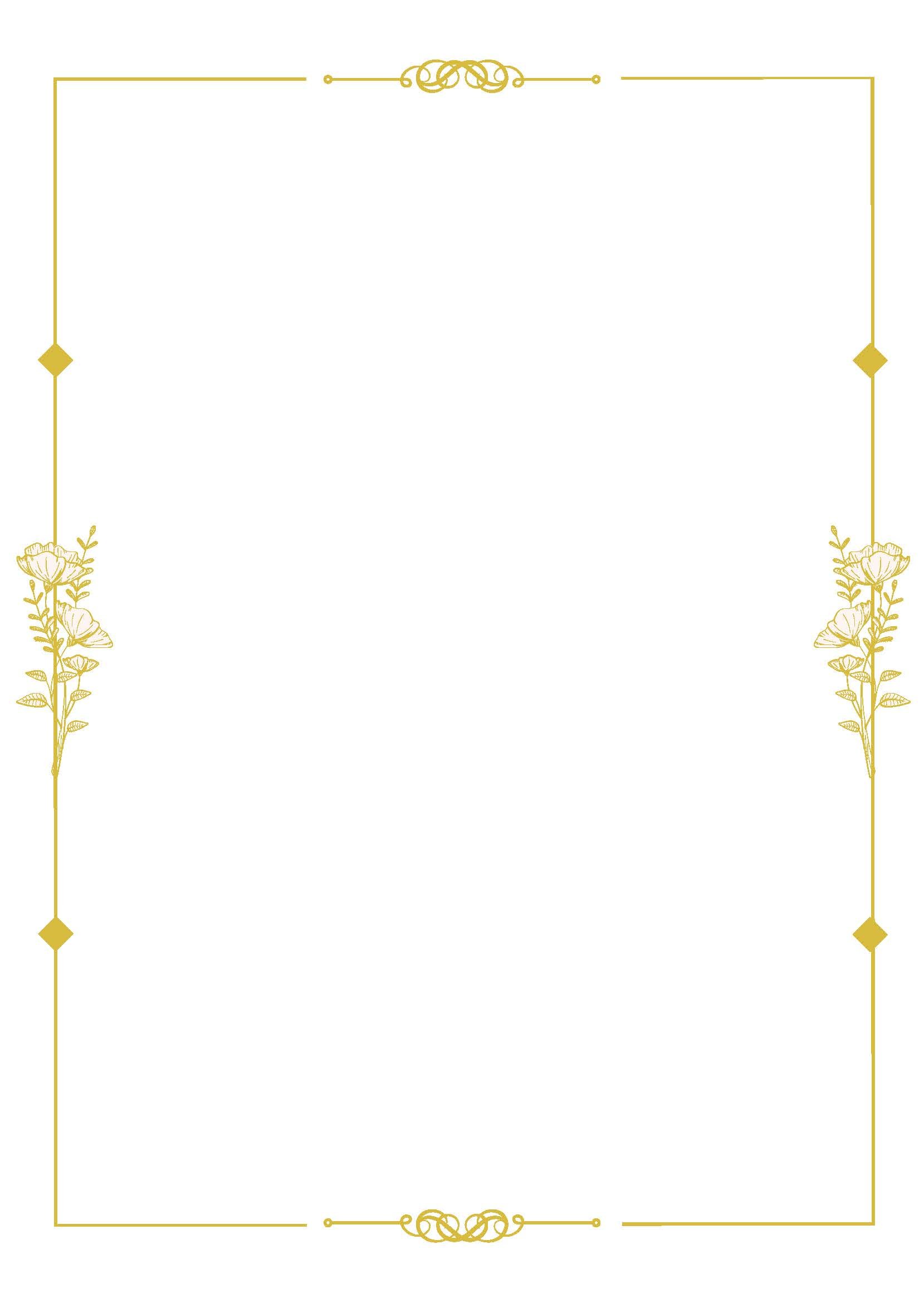 FREE Decorative Border Template Download in Word Google Docs PDF