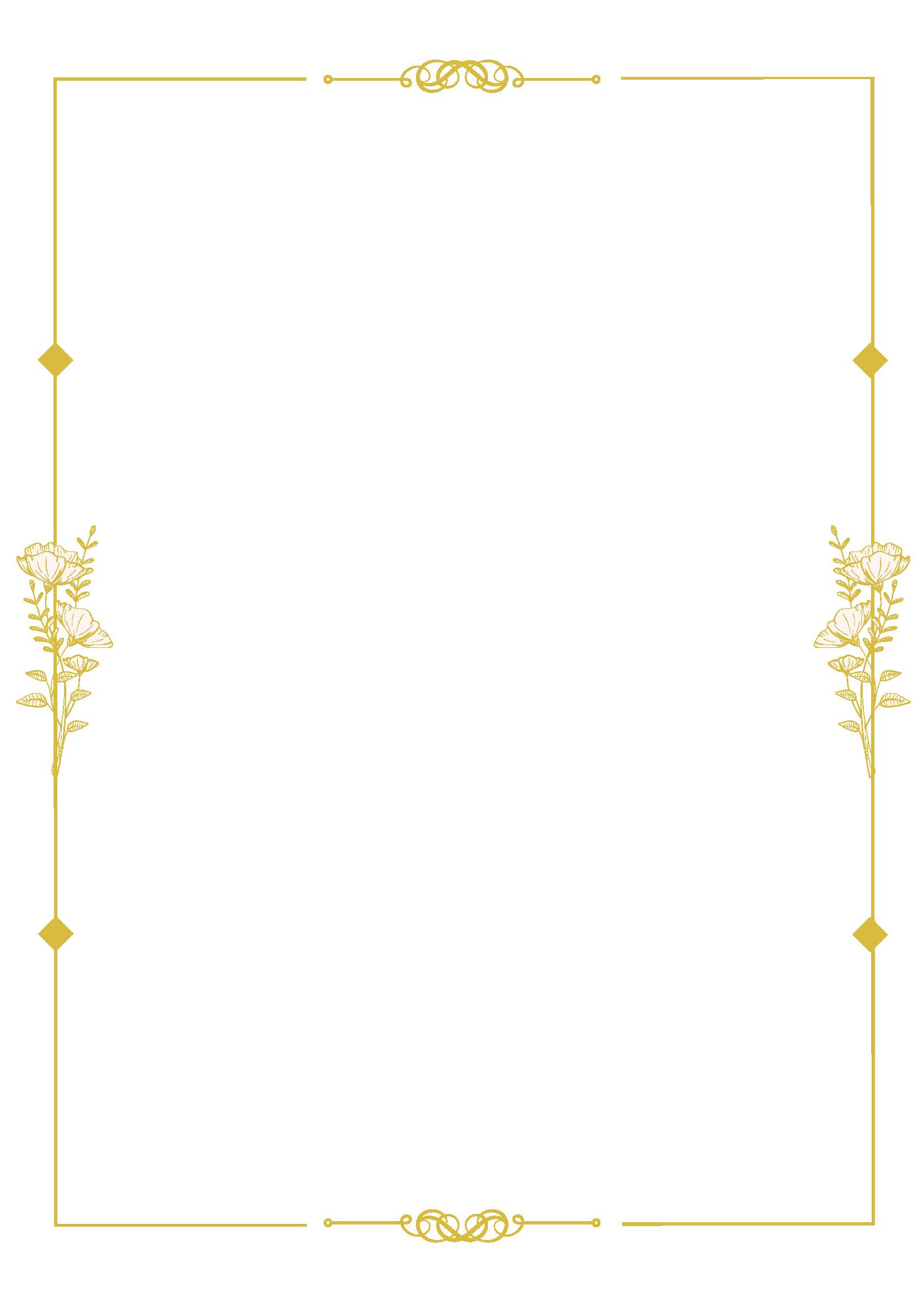 Decorative Page Border in Word, Google Docs, Illustrator