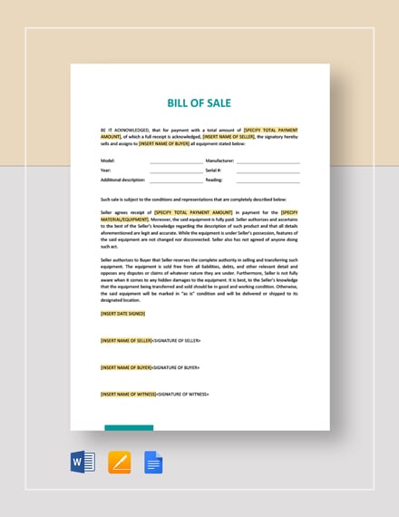 bill management templates for google docs