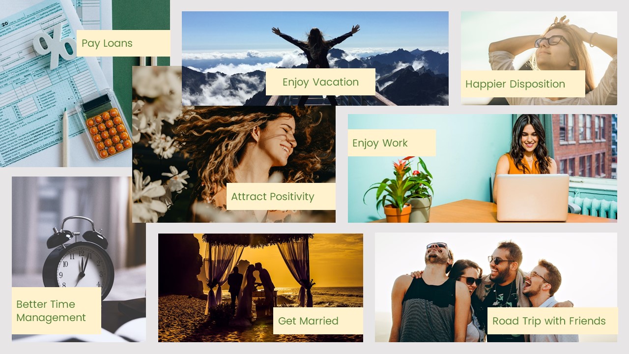 Google Slides Vision Board Template