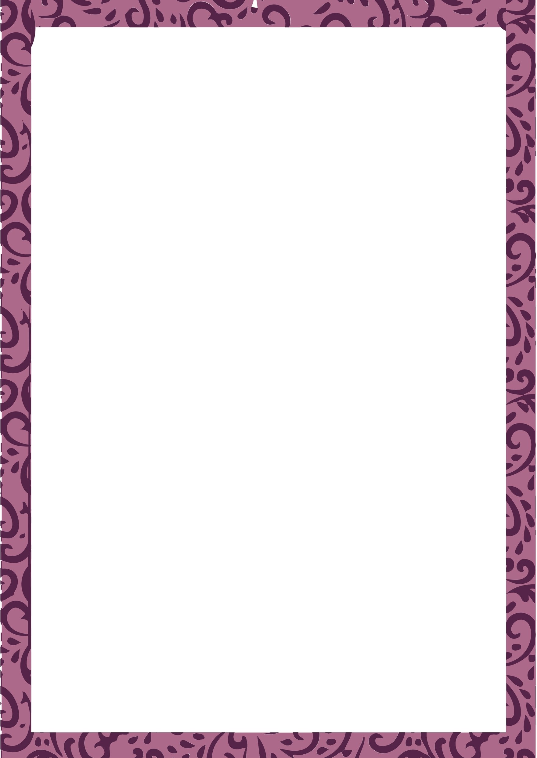 Frame Page Border Template