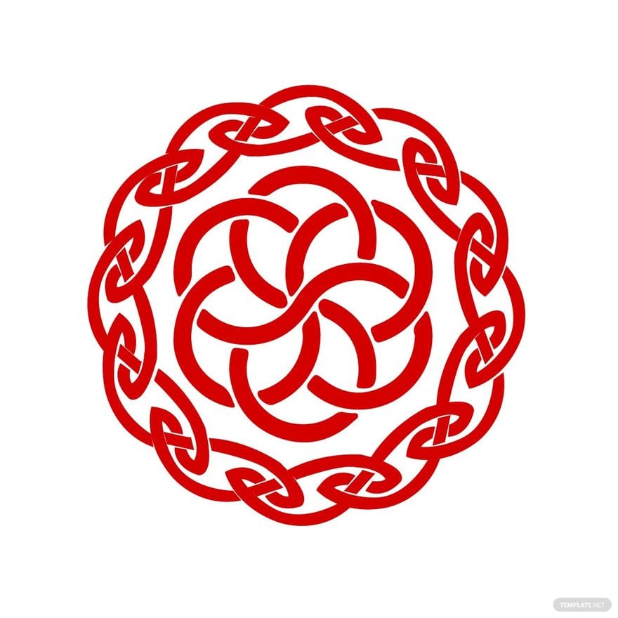 Celtic Knot Circle Clipart in Illustrator, EPS, SVG, JPG, PNG