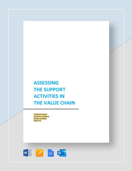 Assessing the Support Activities in the Value Chain
