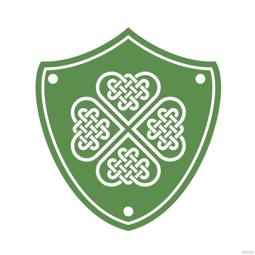 Celtic Badge Clipart in Illustrator, EPS, SVG, JPG, PNG