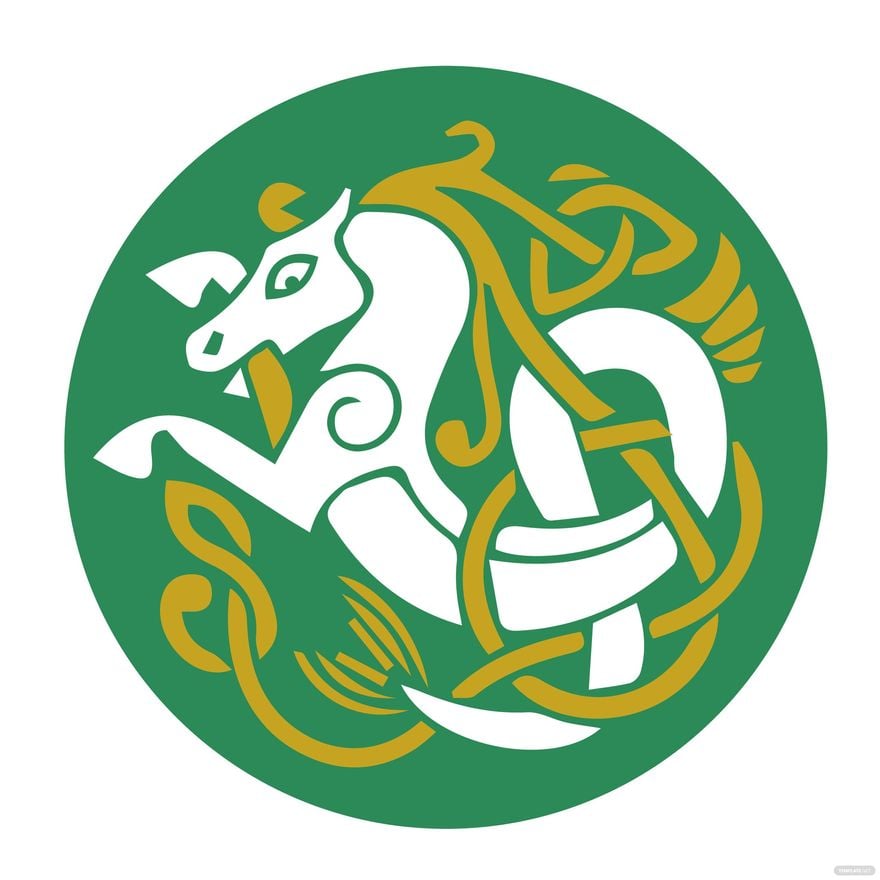 Celtic Horse Clipart