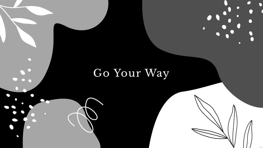 Free Black And White Boho Wallpaper EPS Illustrator JPG PNG SVG 