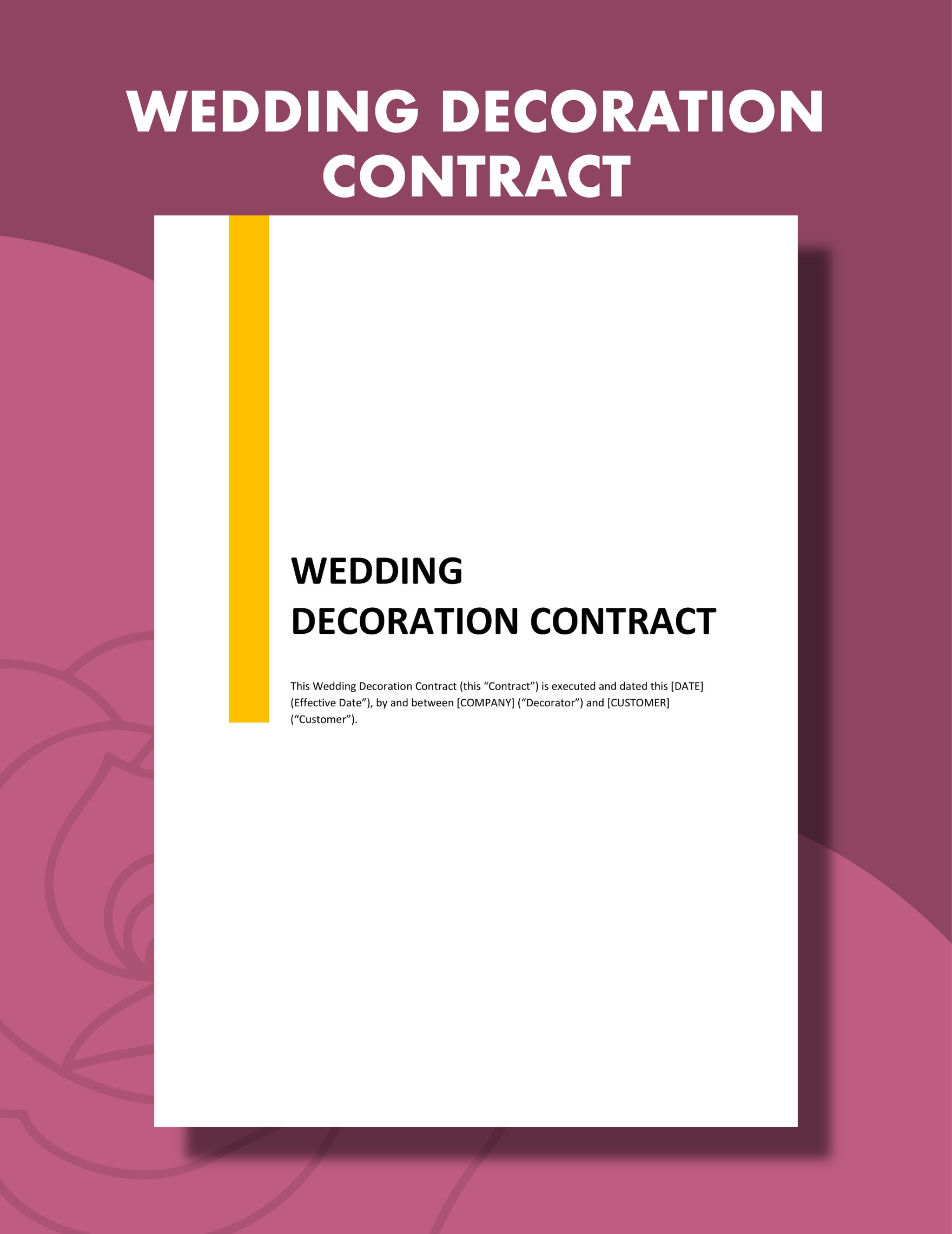 wedding-decoration-contract