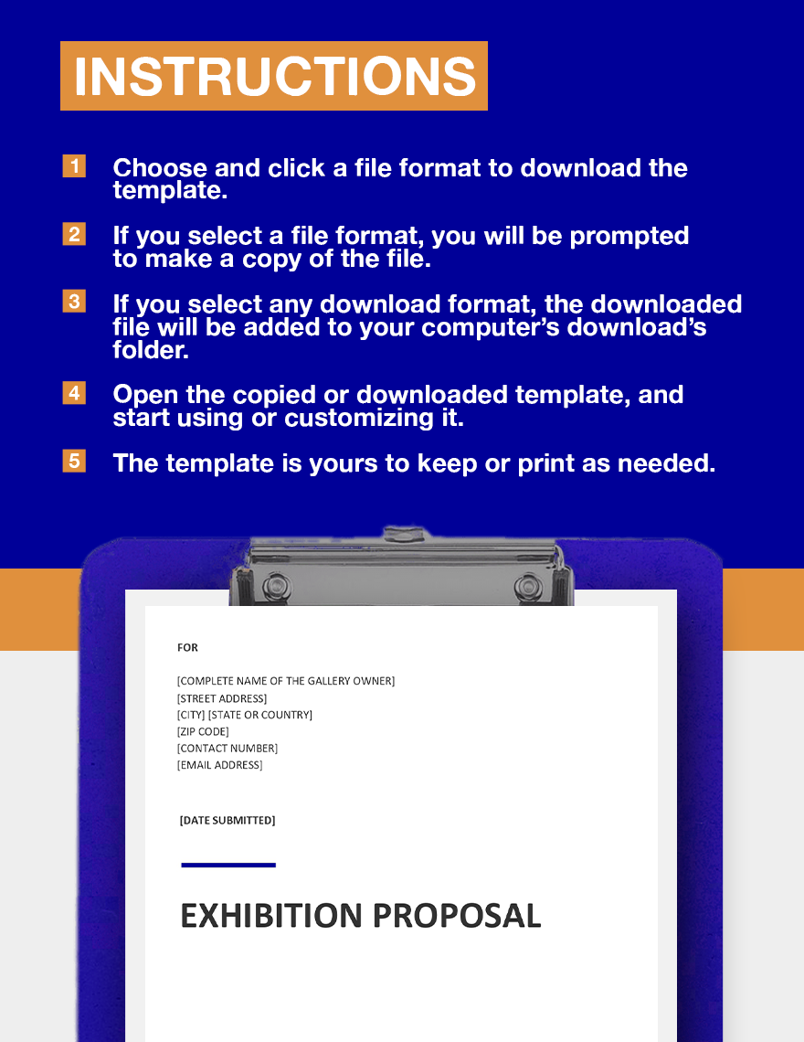Exhibition Proposal