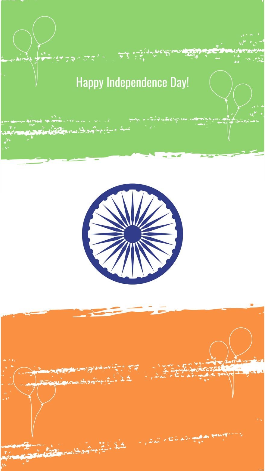 Free India Independence Day Iphone Wallpaper in Illustrator, EPS, SVG, JPG, PNG