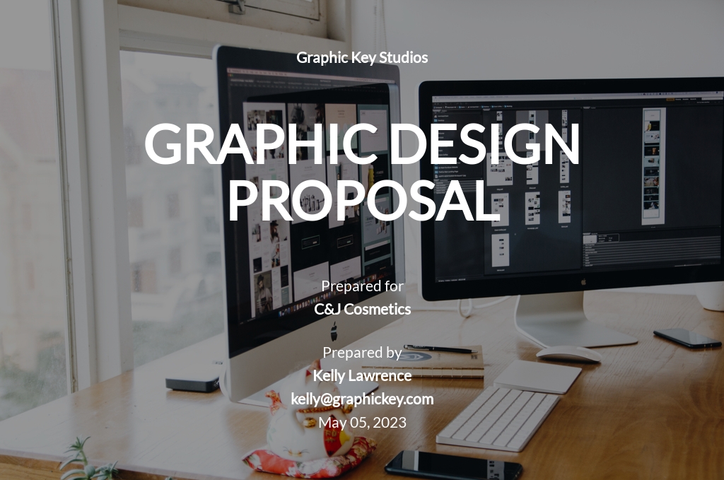 6+ FREE Graphic Design Proposal Templates [Edit & Download]