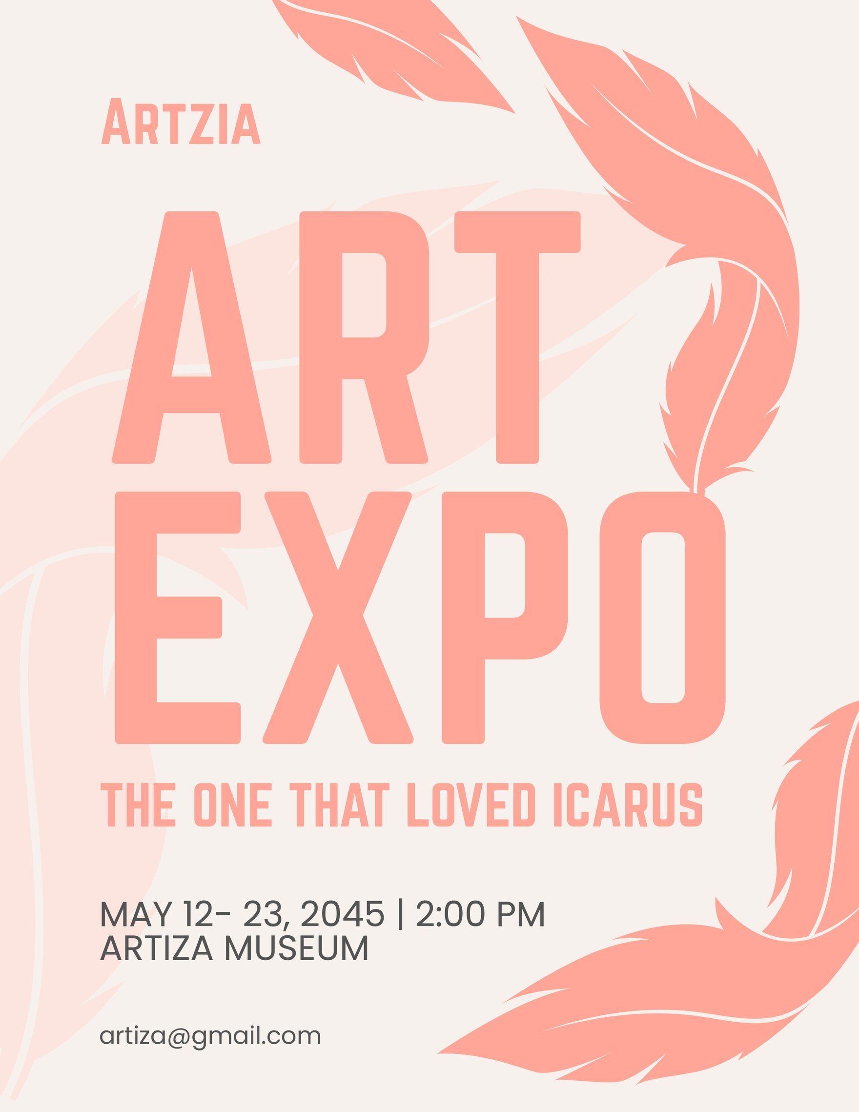 Art Exhibition Event Flyer