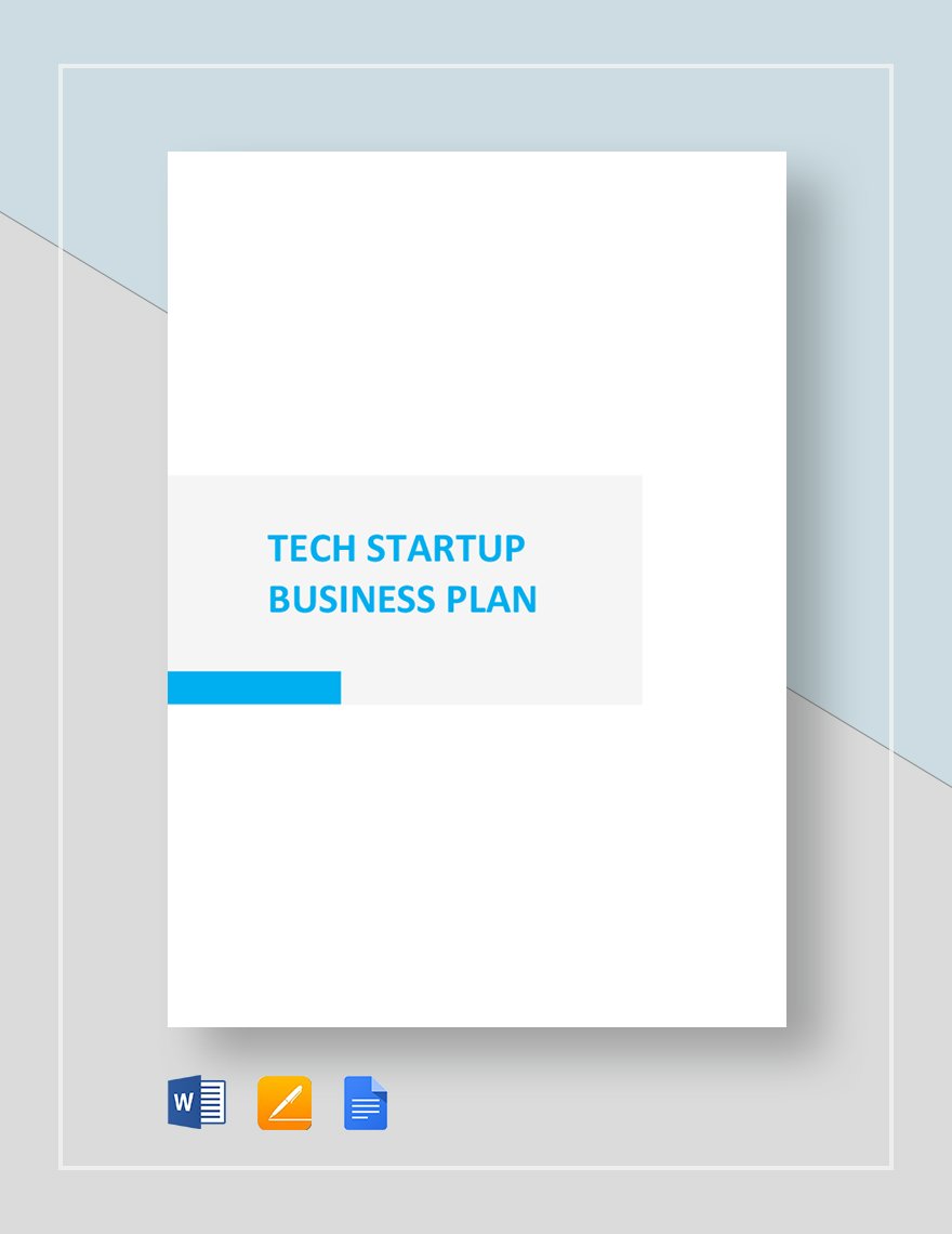 Technology Startup Business Plan Template