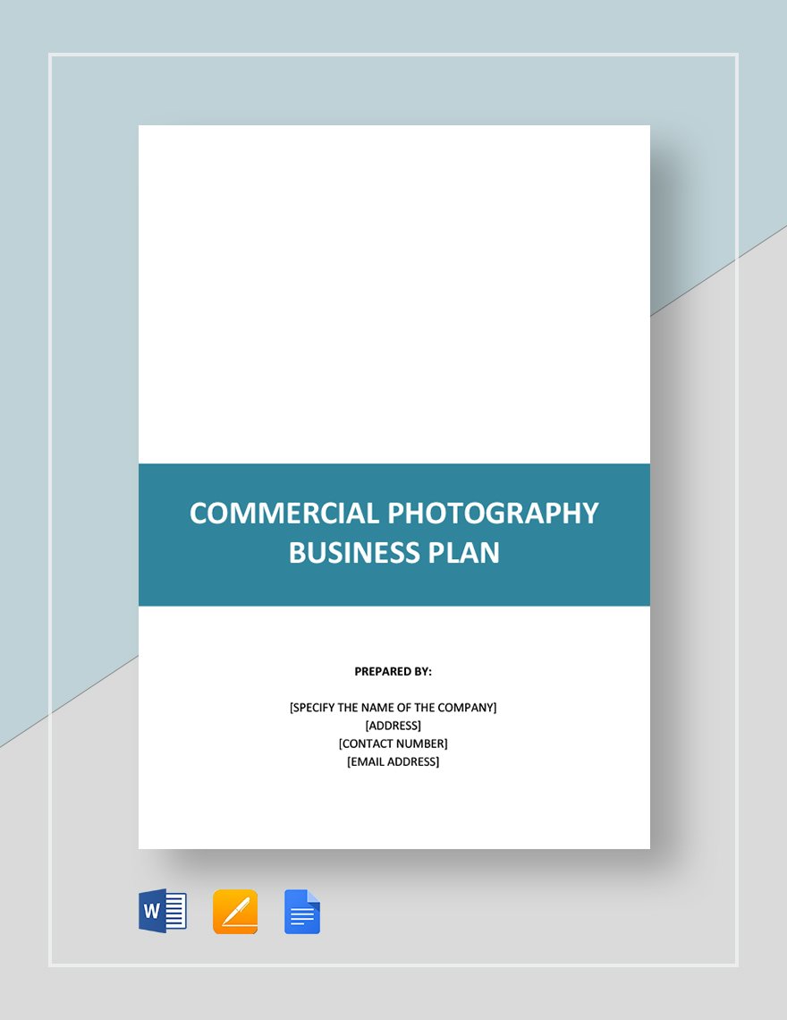 Commercial Photography Business Plan