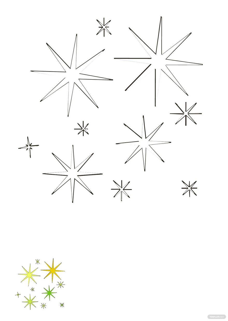 Twinkle Coloring Page