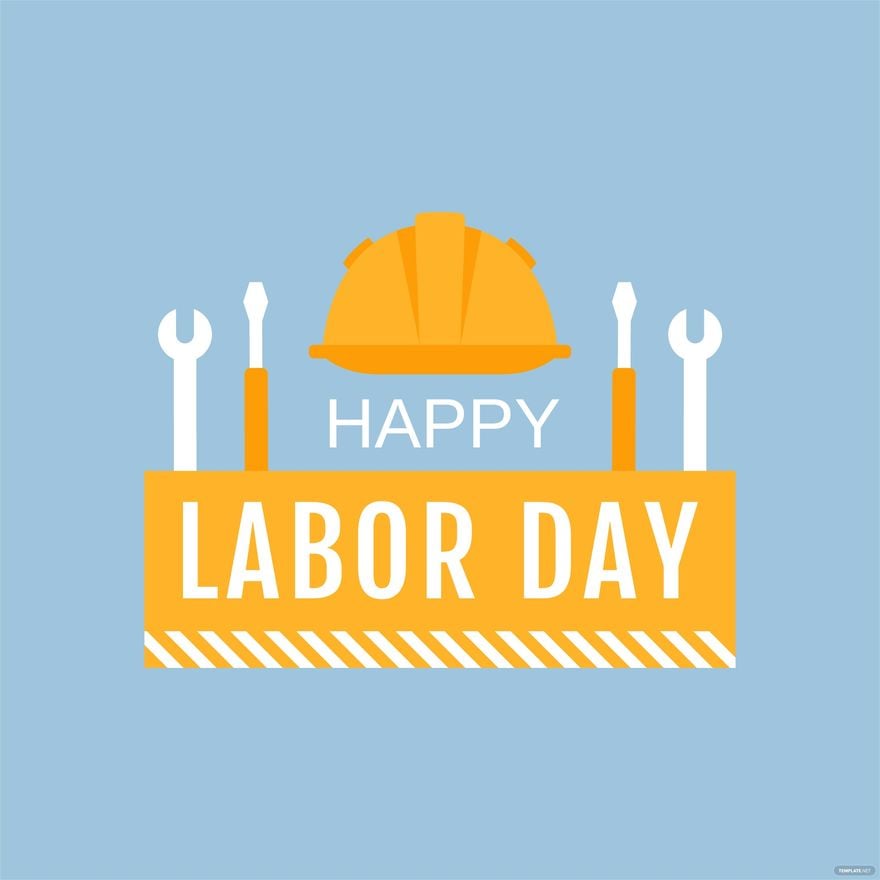 Free Simple Labor Day Clipart in Illustrator, EPS, SVG, JPG, PNG