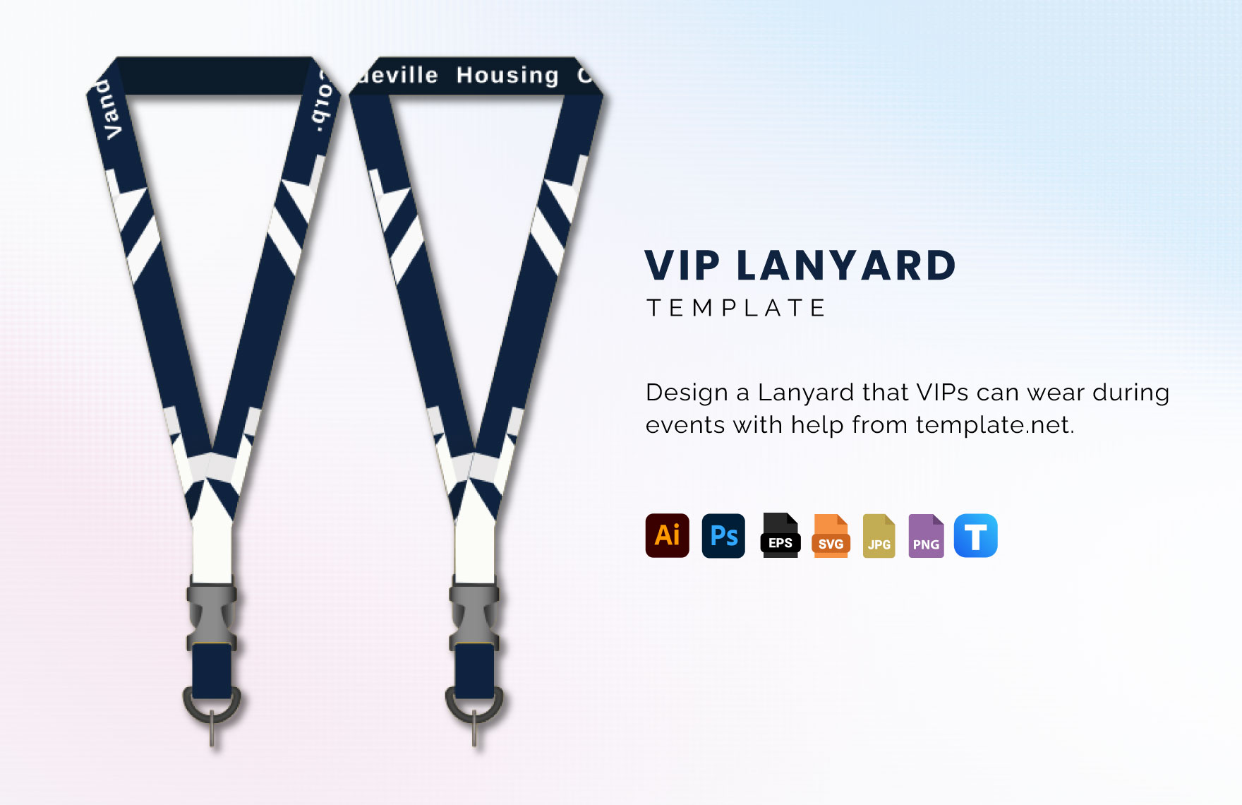 Lanyard Template in FREE Download