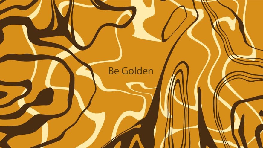 Gold And Brown Wallpaper
