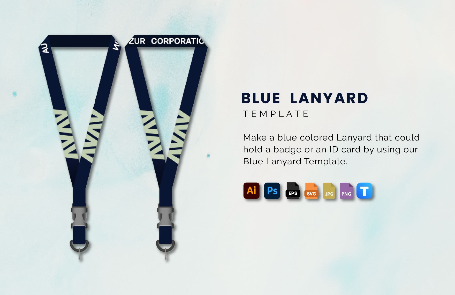 Roblox Lanyard Template - Download in Illustrator, PSD, EPS, SVG, JPG, PNG