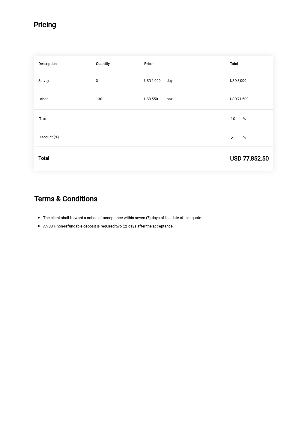 Building Construction Quotation Format Word BEST HOME DESIGN IDEAS Building Construction Quotation Format Word BEST HOME DESIGN IDEAS