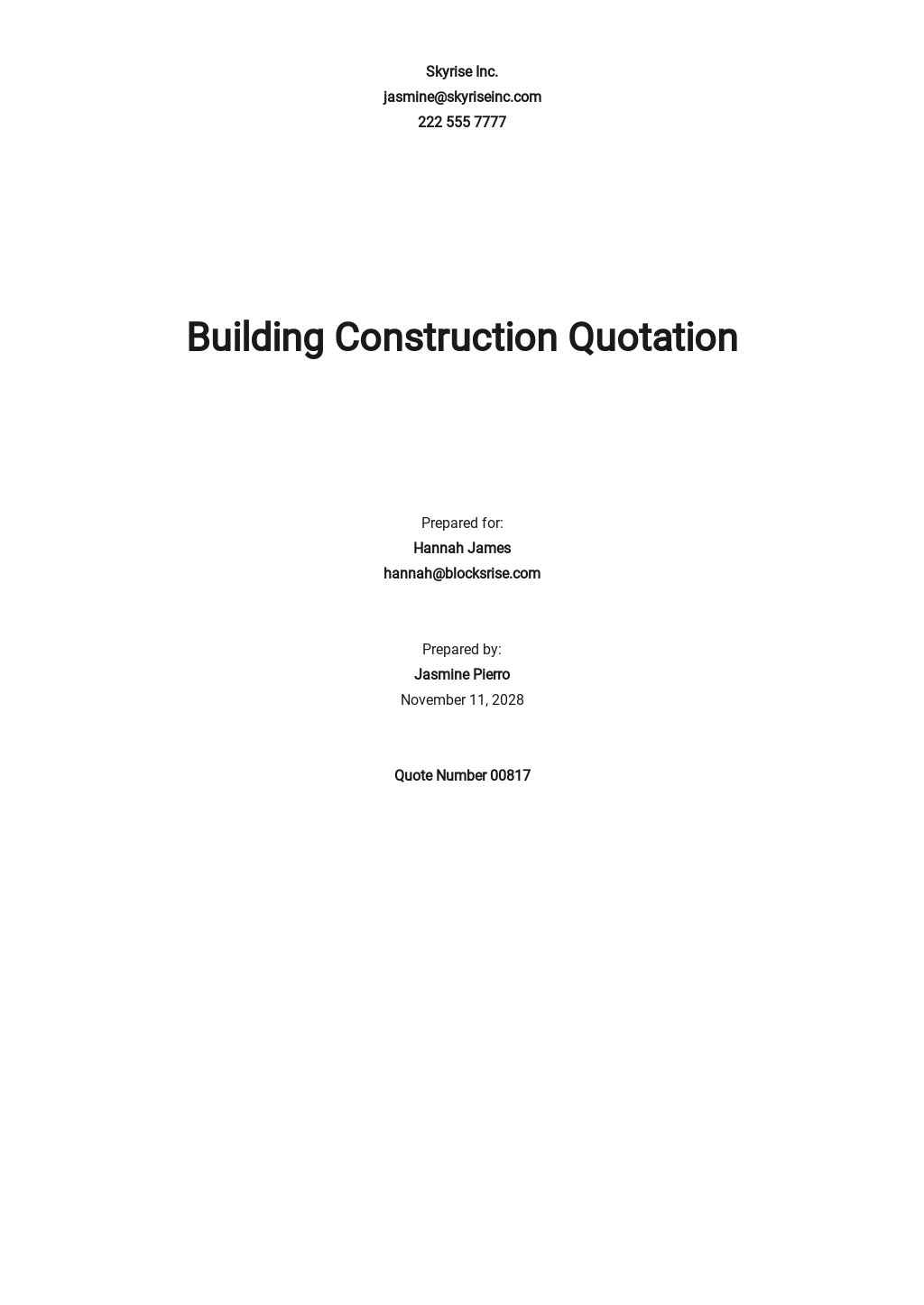 Building Construction Quotation Template.jpe