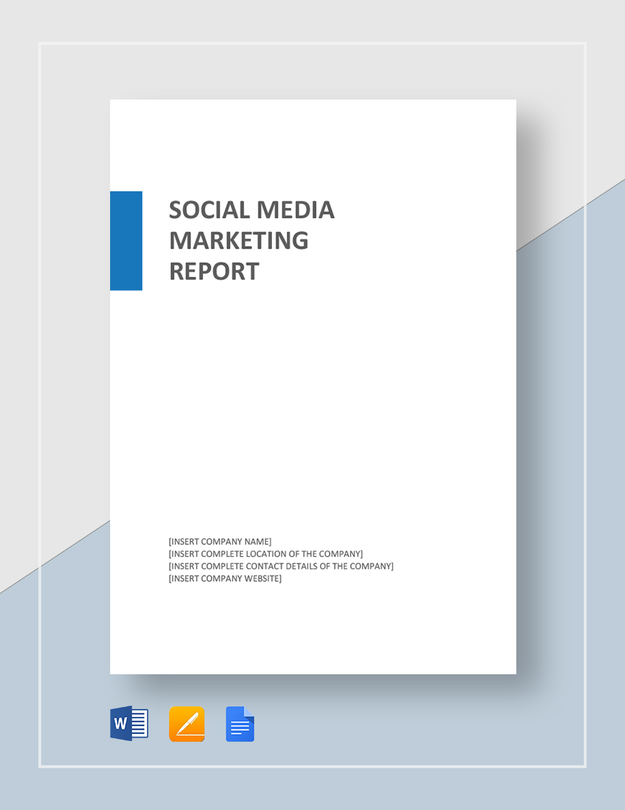 Editable Social Media Report Template - Google Docs, Word | Template.net