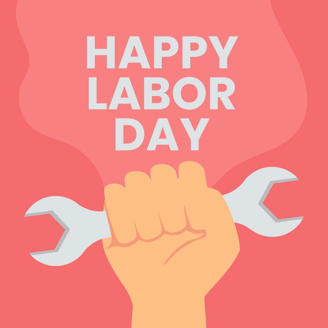 Beautiful Happy Labor Day in JPG Download