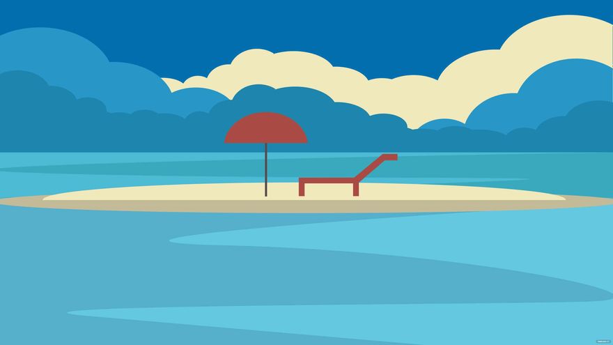 Free Pretty Ocean Background in Illustrator, EPS, SVG, JPG, PNG