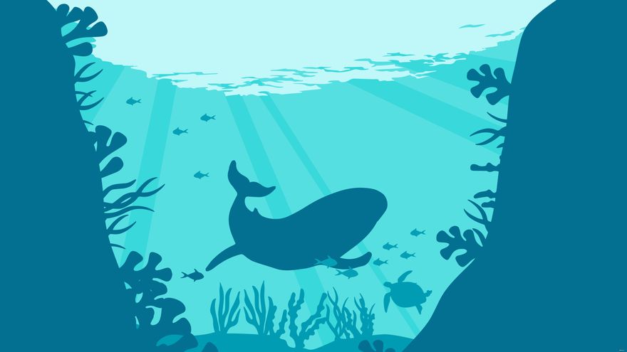Free Deep Ocean Background in Illustrator, EPS, SVG, JPG, PNG
