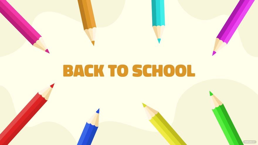 Free Transparent Back To School Background