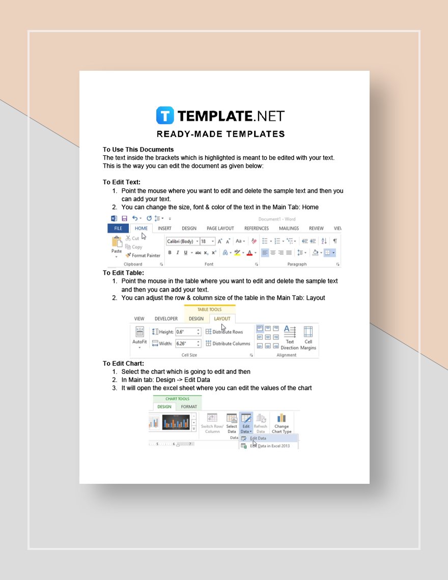 Real Estate Quotation Template